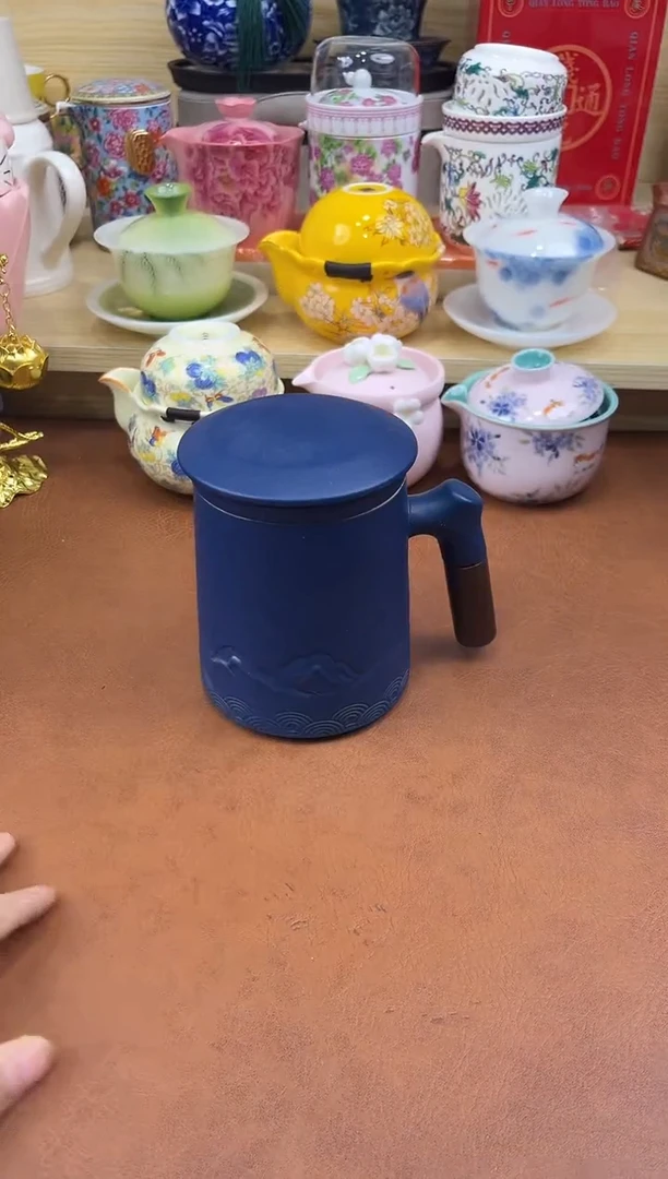 陶陶瓷茶具摆件旅行套组