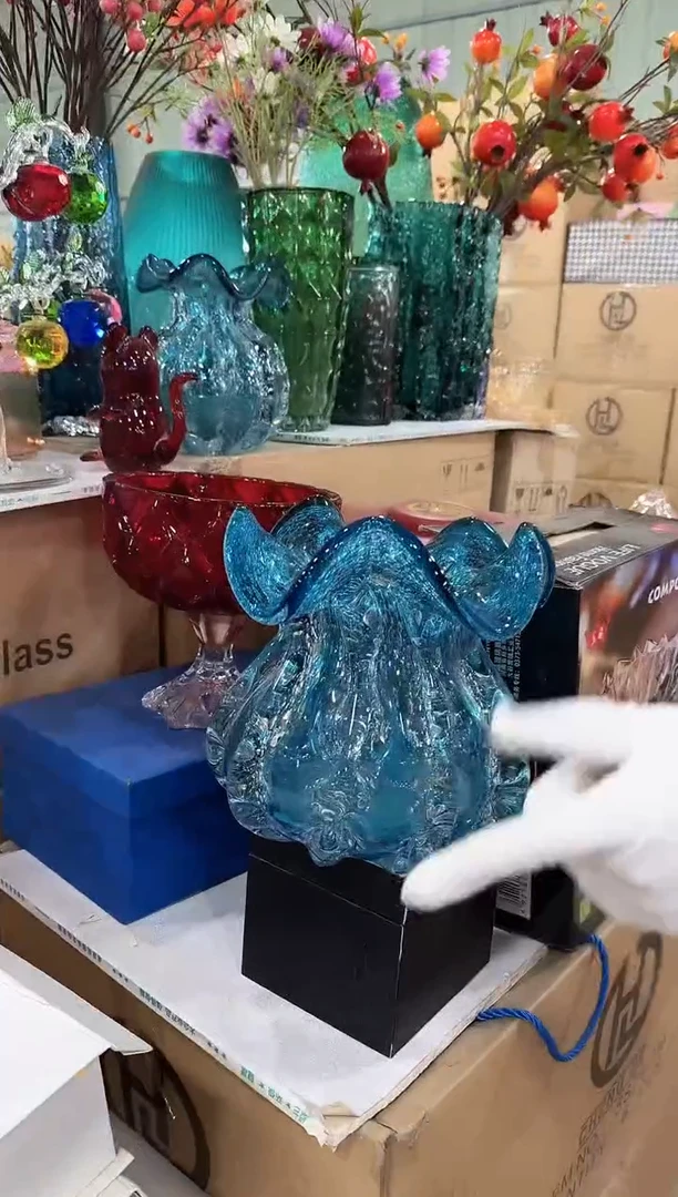 【闪购商品】无铅玻璃悠悠T-花器-38早