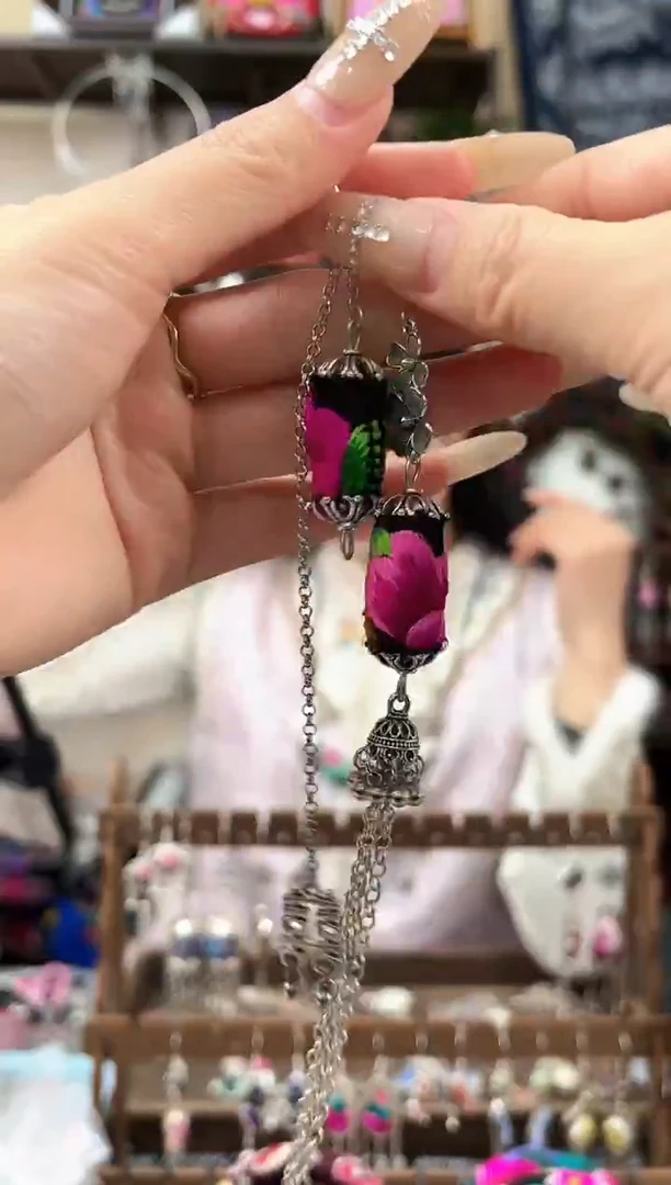 织绣民族风非遗老绣苗银饰品586