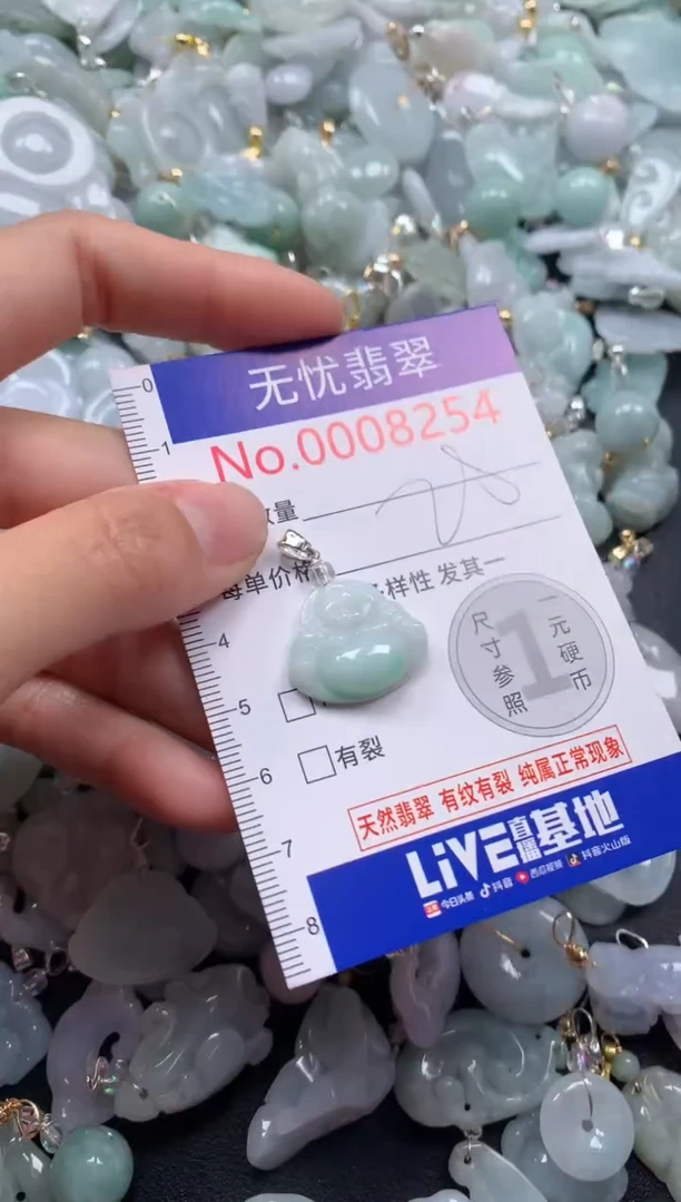 颈饰未镶嵌翡翠8254