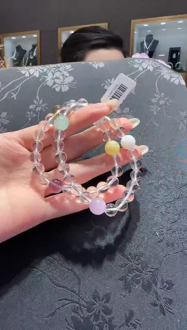 【闪购商品】锂辉石手串未镶嵌水晶手串设计款