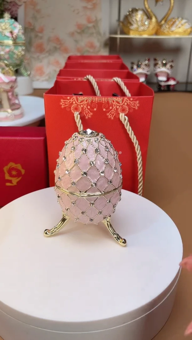 【闪购商品】易尚宝珐琅彩首饰盒