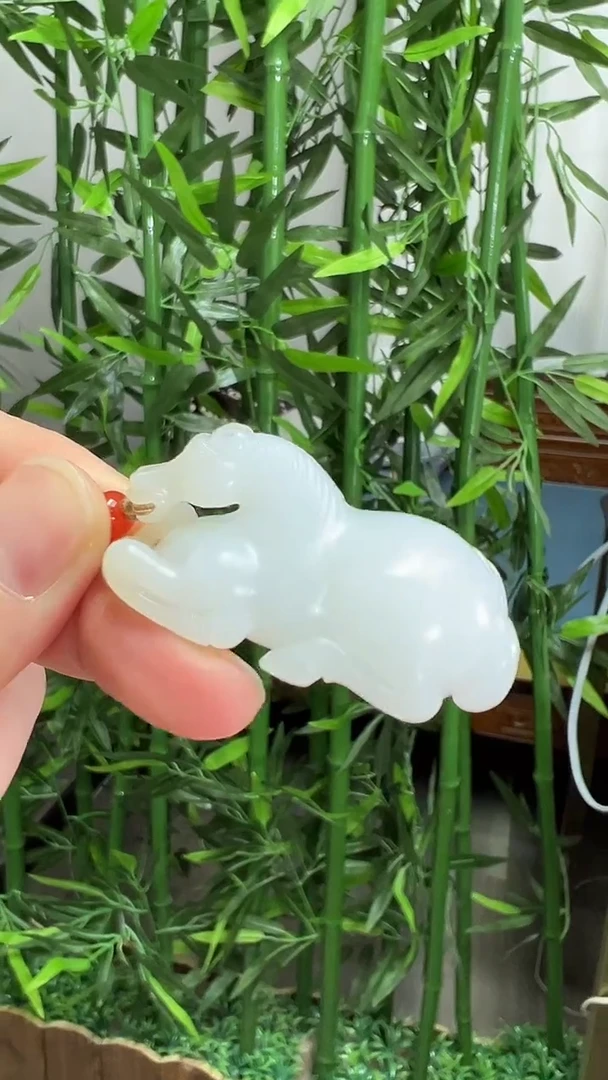 颈饰未镶嵌和田玉知*秦吊坠