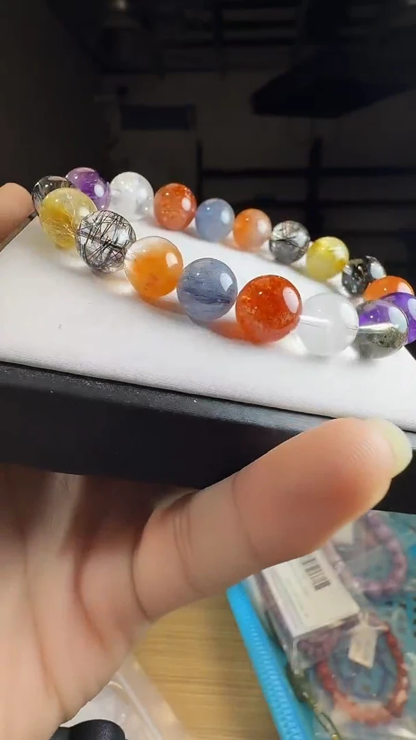 未镶嵌手链水晶晶8744 约11mm