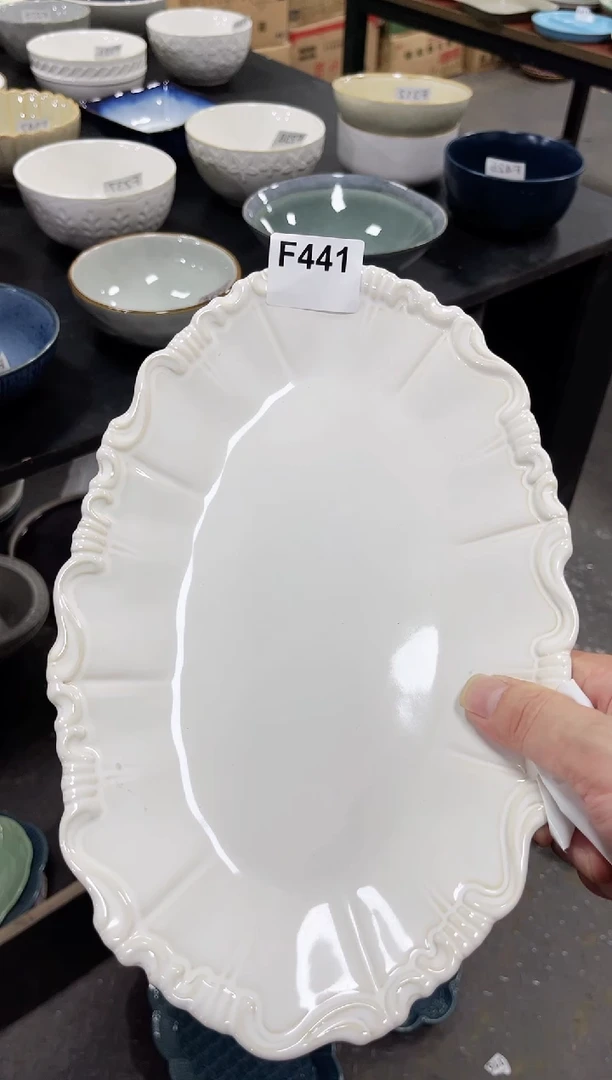 其他f441鱼盘一个