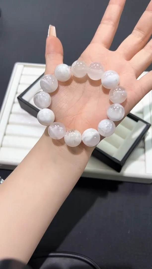 水晶手链未镶嵌85d多样性发其一【1条】默认微瑕