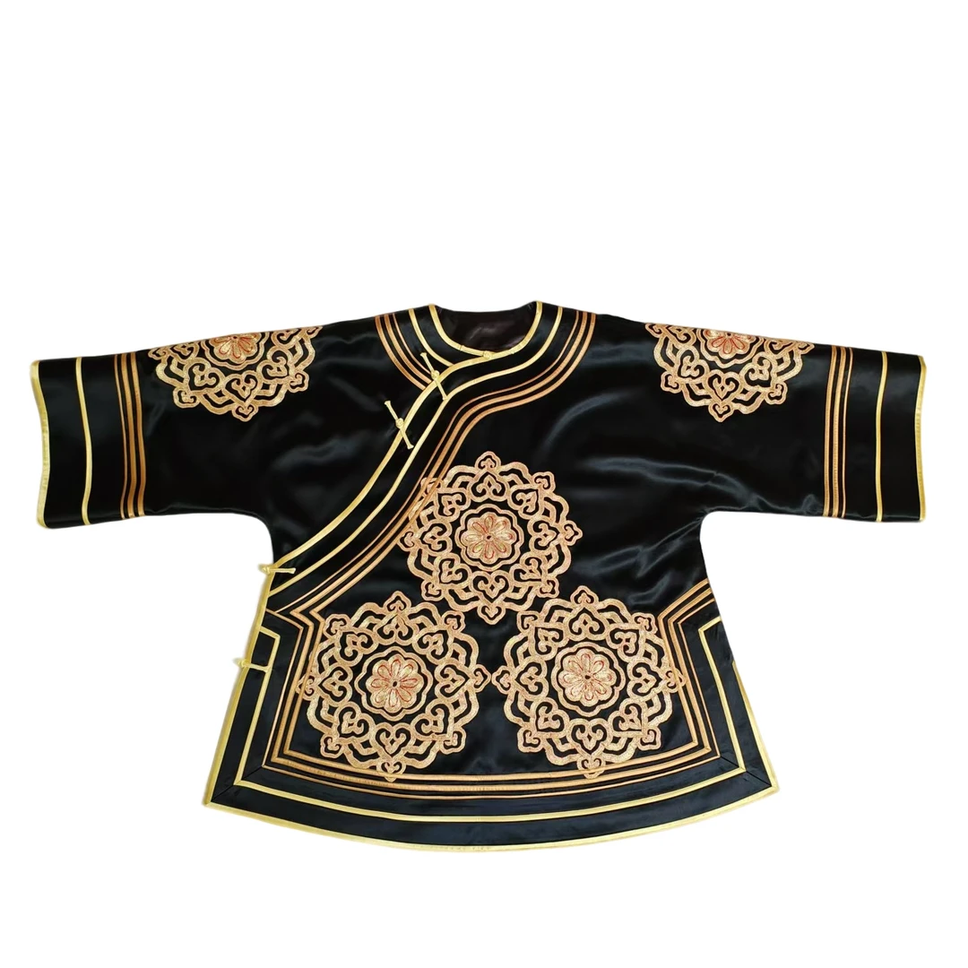 锦帛花衣天下原创非遗重工刺绣新中式国风春秋上衣女款时尚太太服