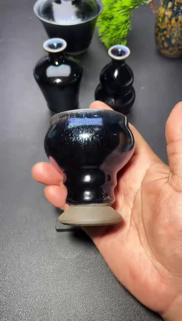 茶盏76叶紫建盏