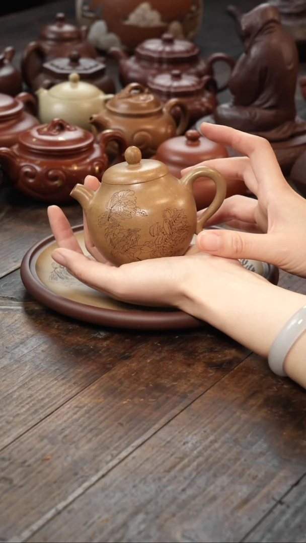【闪购商品】紫砂茶壶段泥秋水