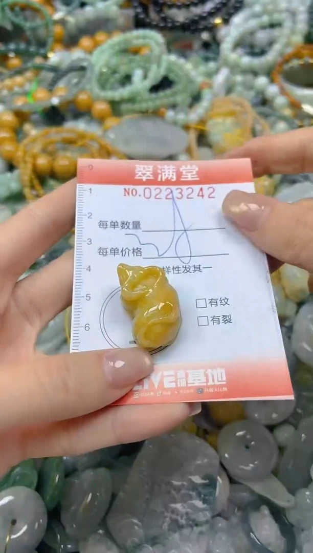 颈饰未镶嵌翡翠闪购0223242