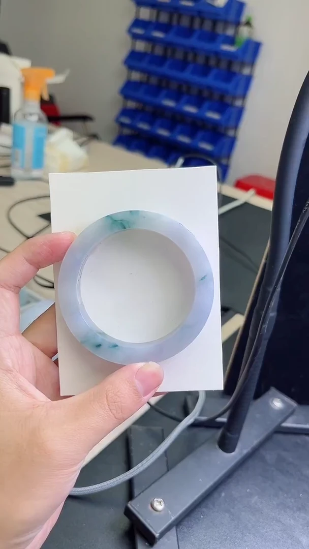 未镶嵌手镯定制翡翠y***雨定制