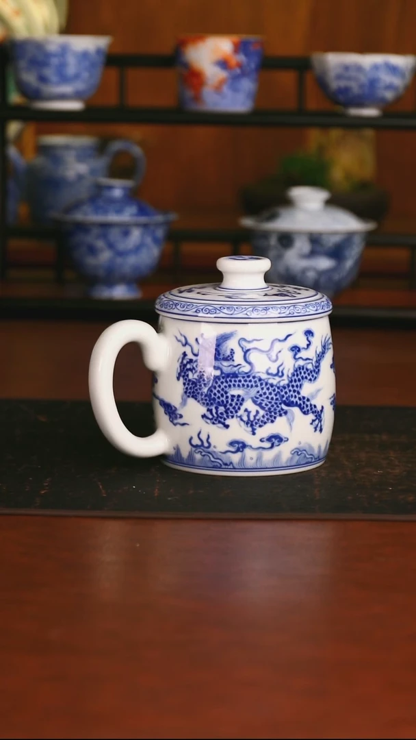 景德镇手工手绘的26