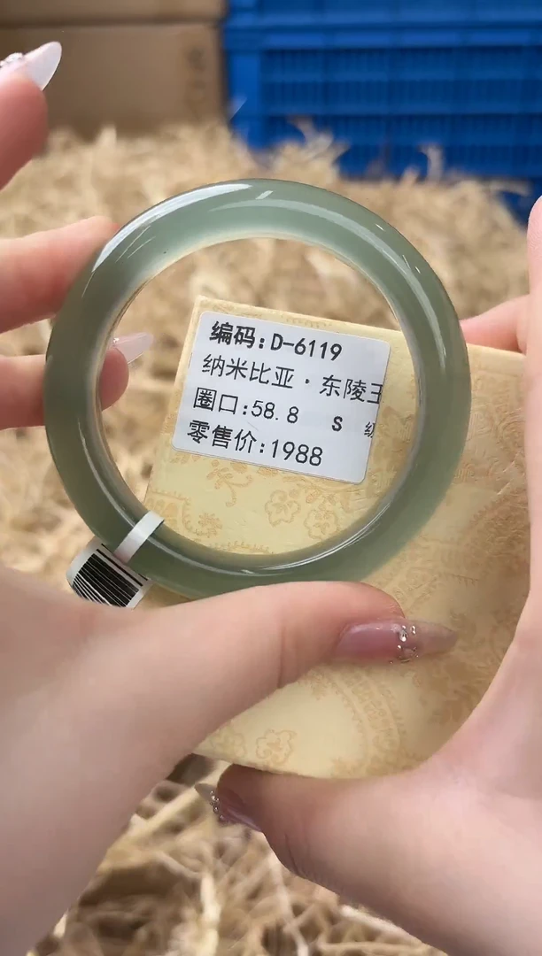 未镶嵌手镯石英质玉D-6119