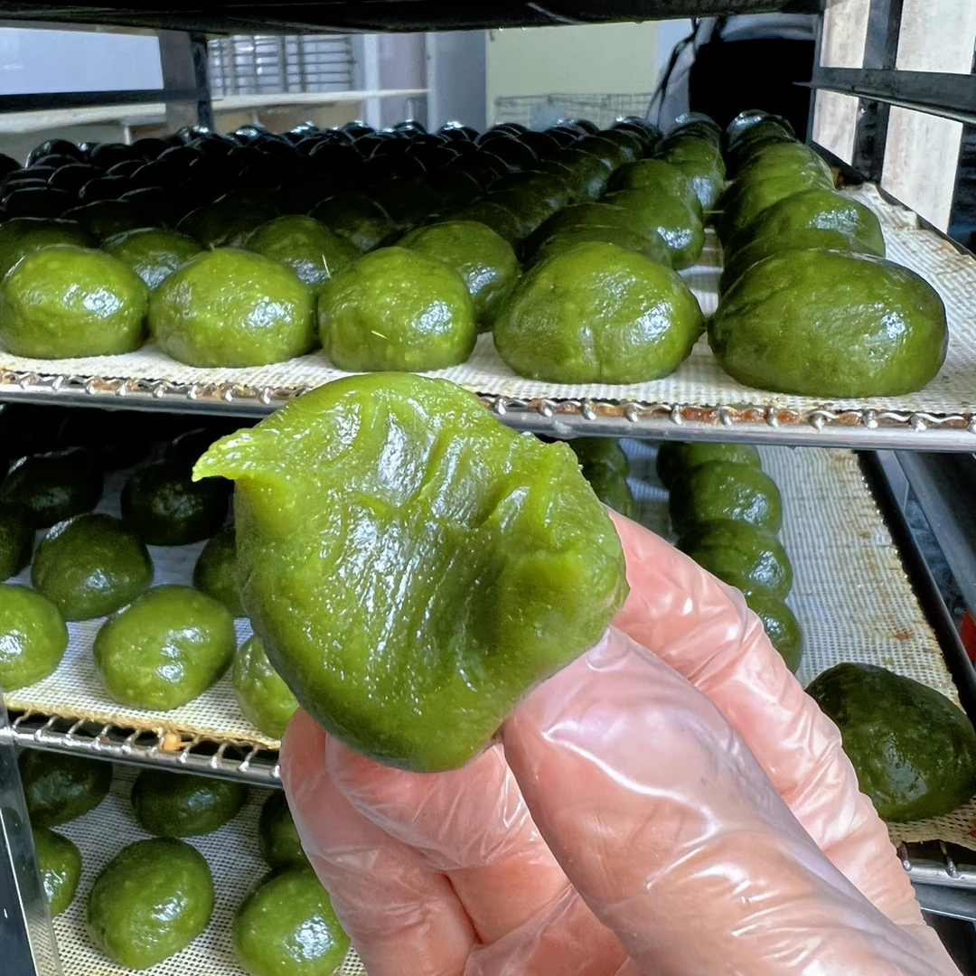 史家糕点 手工青团豆沙馅糯米团糍毛团小吃清茉莉传统糕点