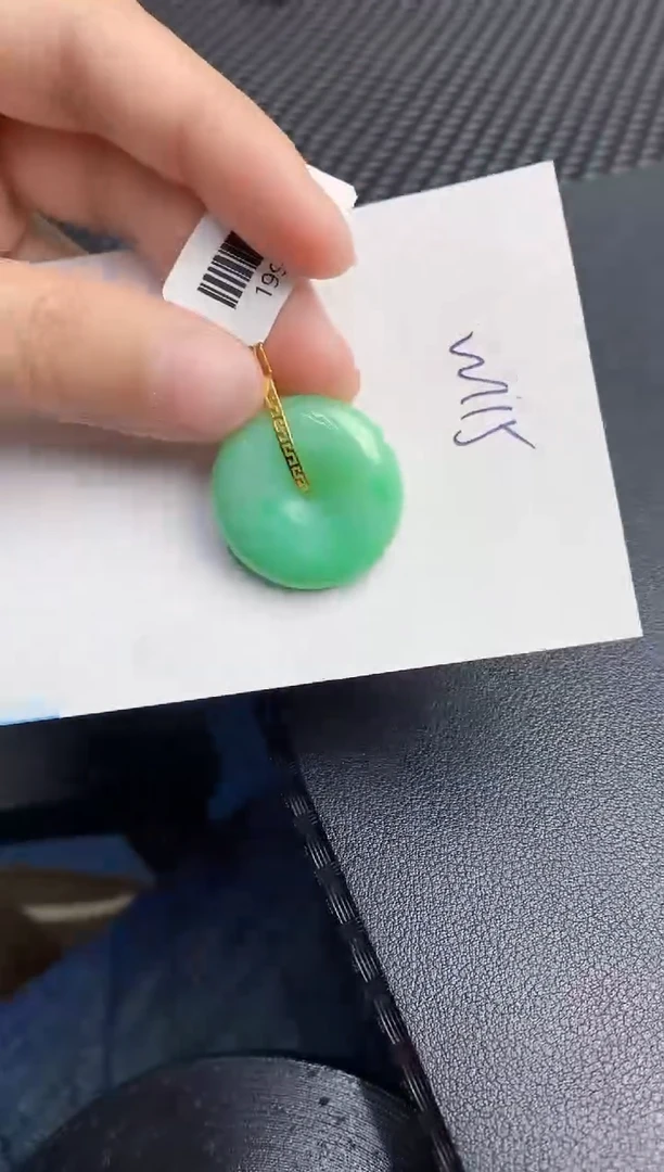 【闪购商品】翡翠颈饰18K金镶嵌000000000