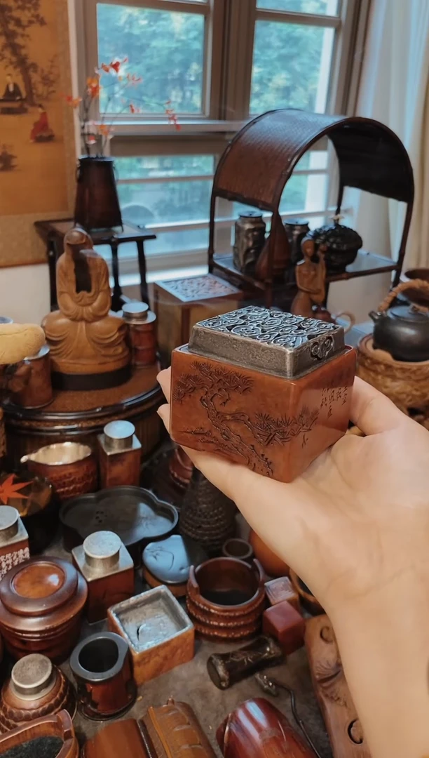 一*寿山石精品雕刻香炉