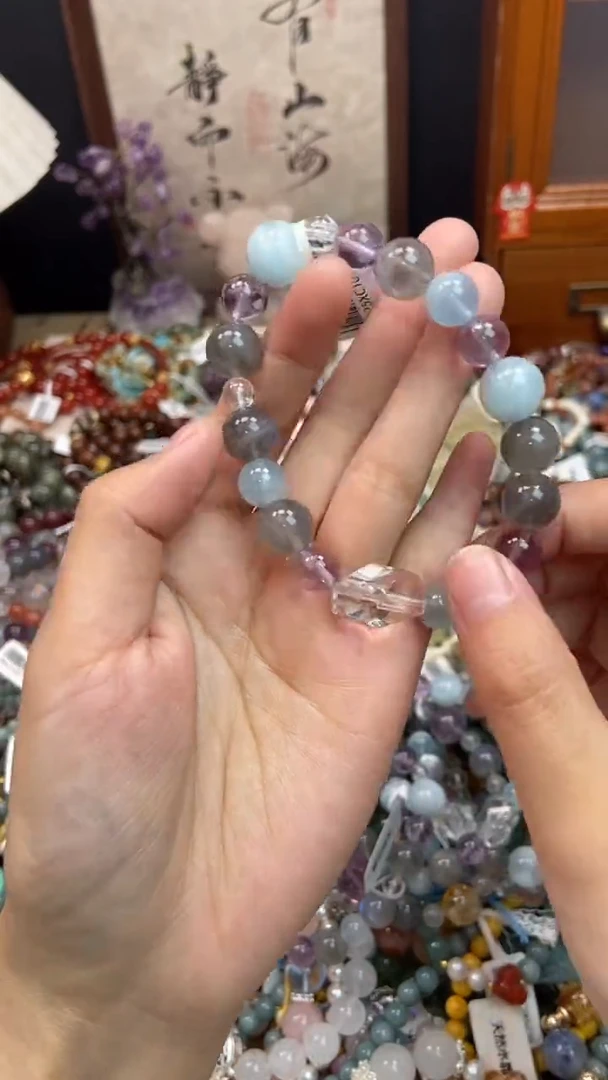 未镶嵌手链月光石113