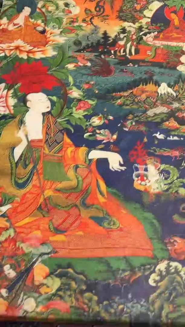 卷轴画天天的唐卡tk160