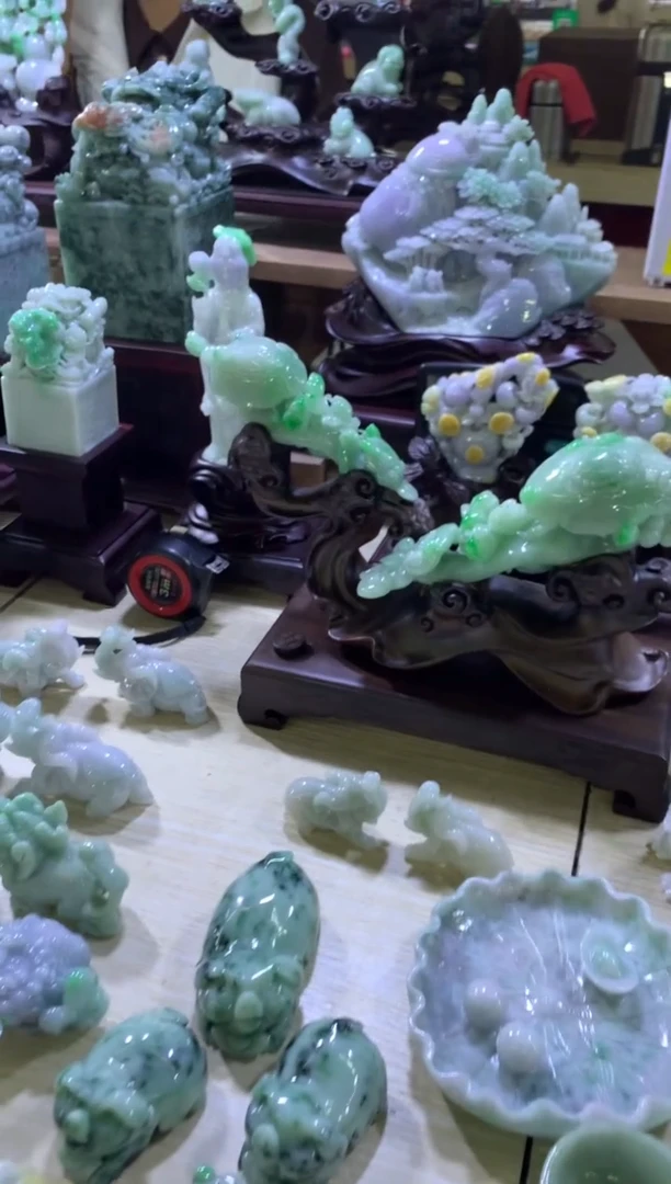 未镶嵌摆件翡翠用****3翡翠摆件