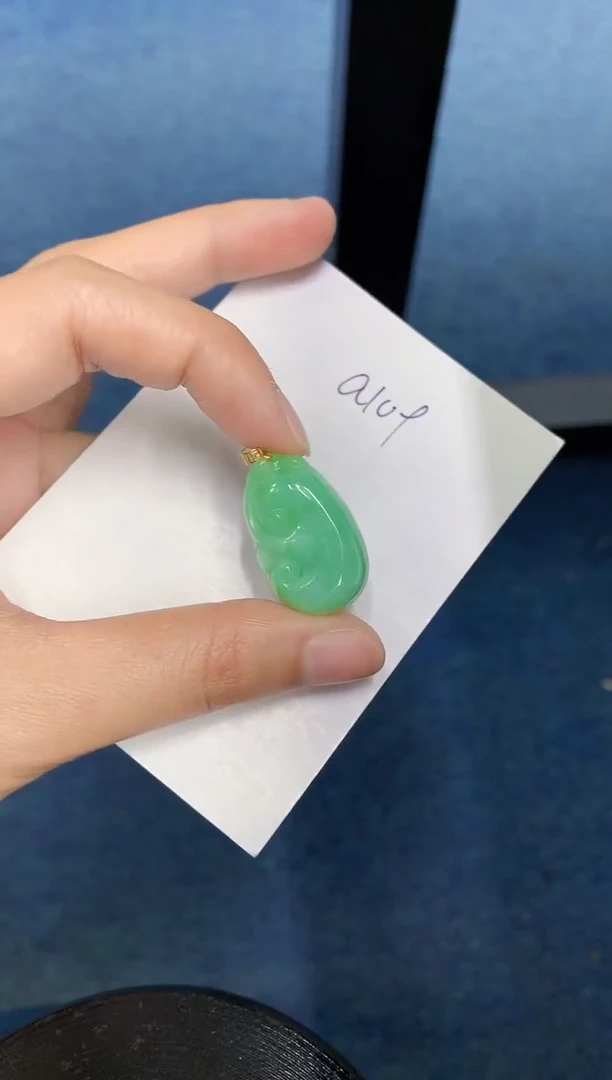 【闪购商品】翡翠颈饰18K金镶嵌000000000