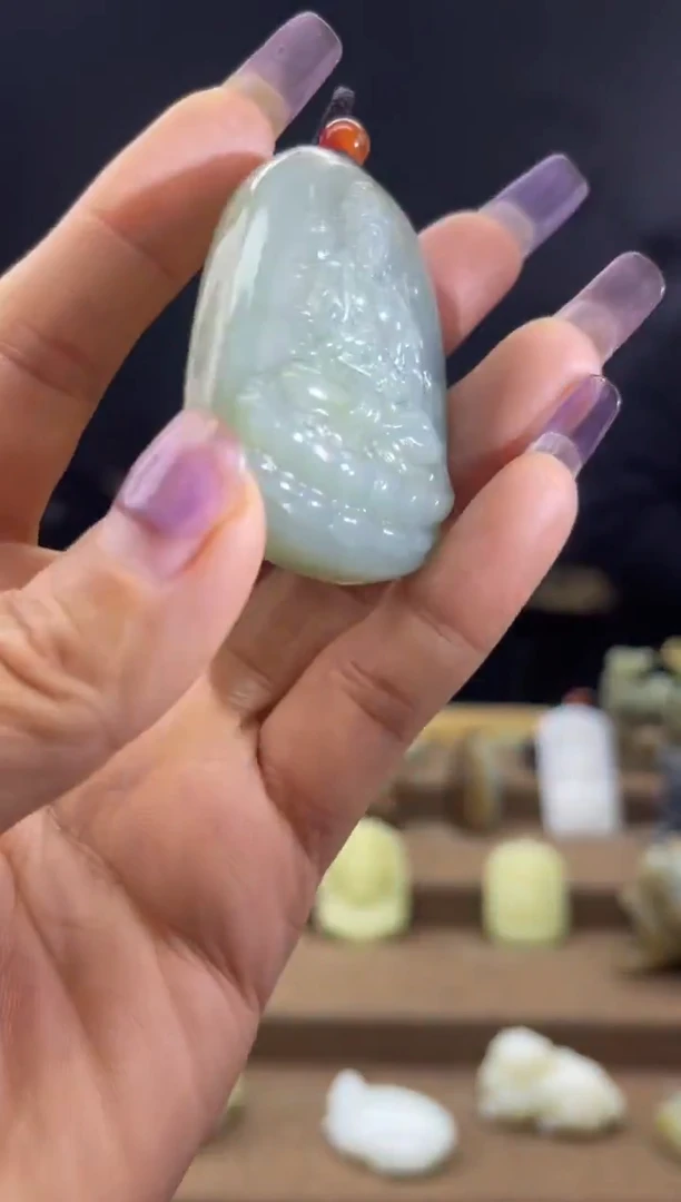 颈饰未镶嵌和田玉1