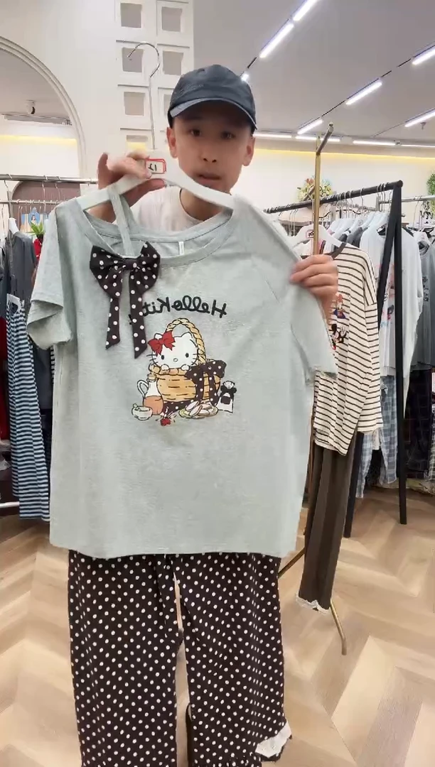 棉半袖长裤L号130斤以下