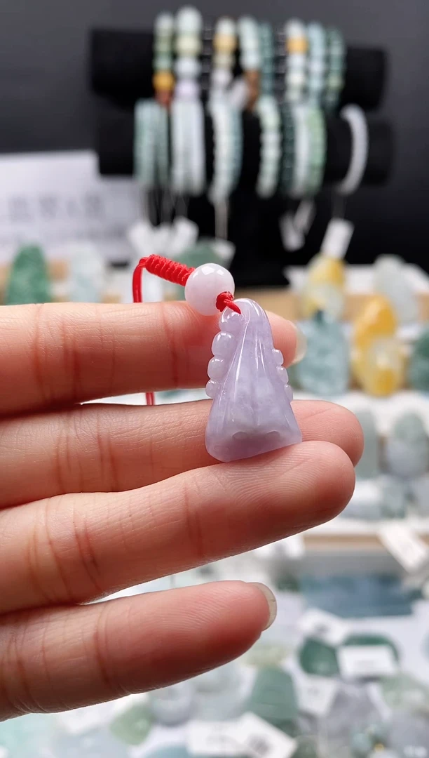 吊坠(不含链)未镶嵌翡翠25莲蓬