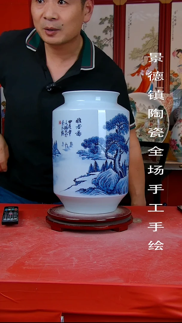 摆件景德镇陶瓷 全场手工手绘7