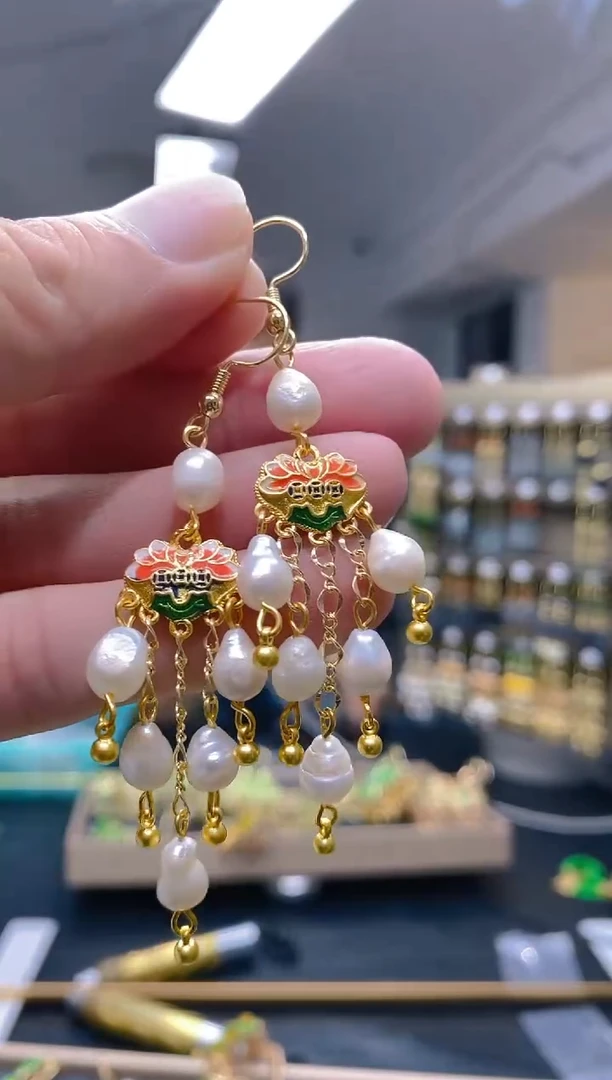 【闪购商品】淡水珍珠耳饰合金26珍珠饰品