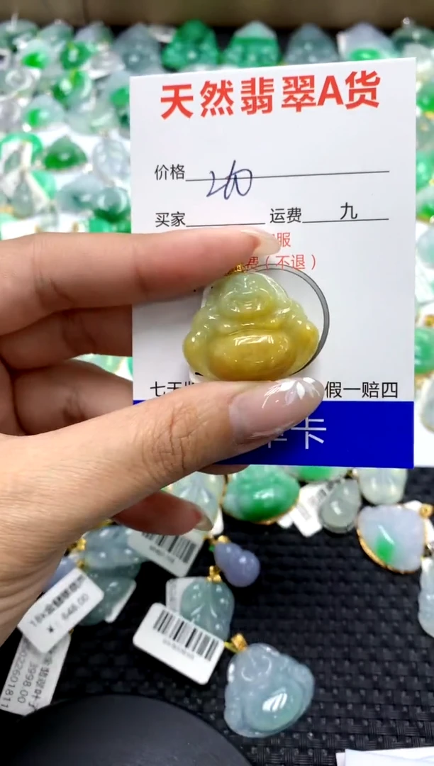 【闪购商品】翡翠颈饰18K金镶嵌111111111111