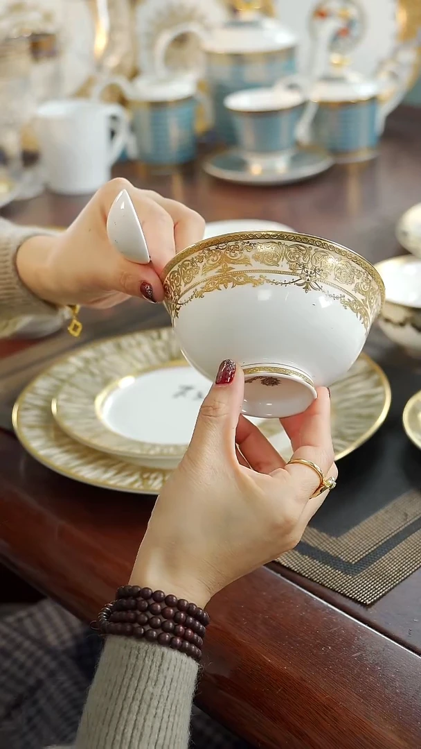 瓷片4.75英寸饭碗