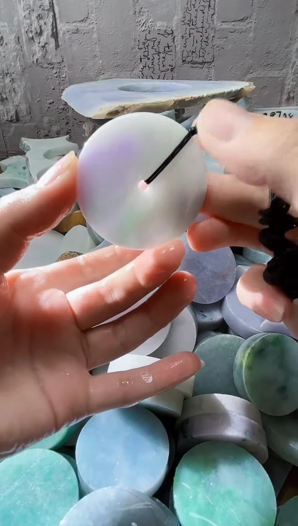 裸石翡翠天然翡翠A货玉 南 189