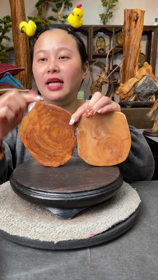 柏木（崖柏）崖柏小件-2片