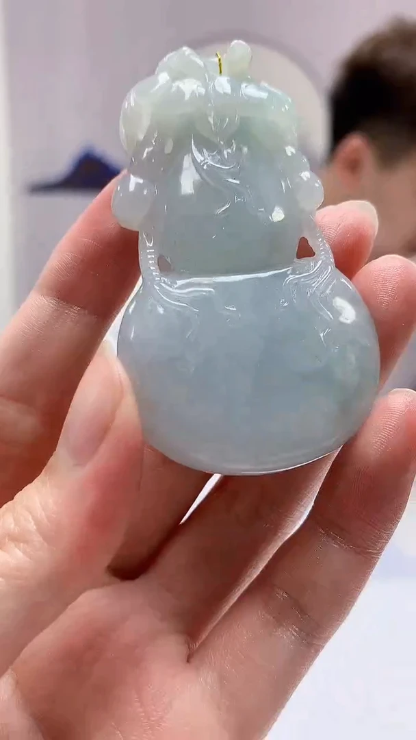 【闪购商品】定制翡翠未镶嵌4868zm-毛货挂件154