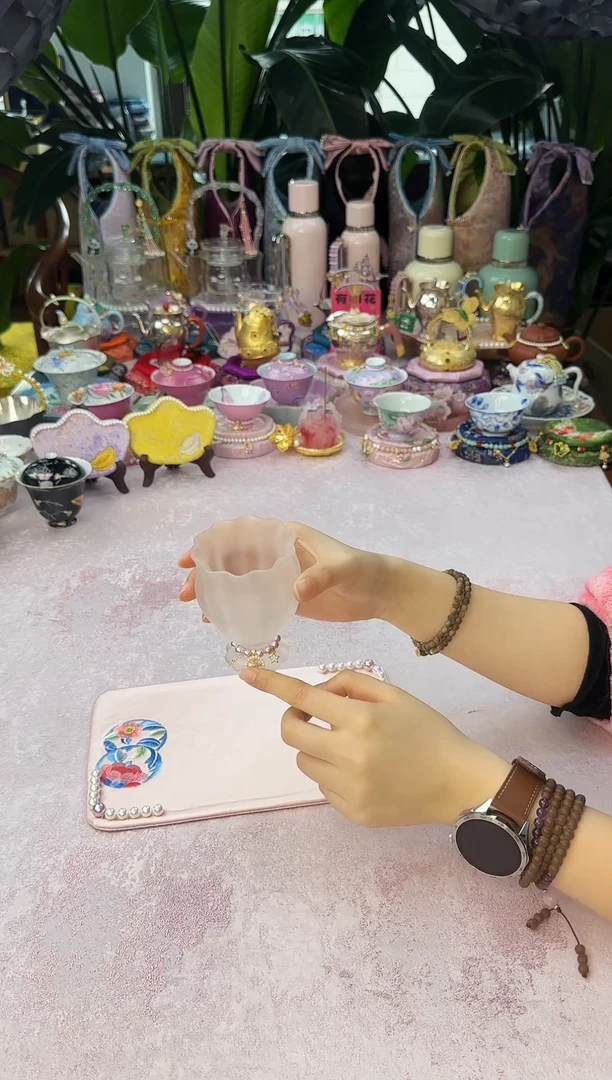 18 卡普拉琉璃杯带滴流