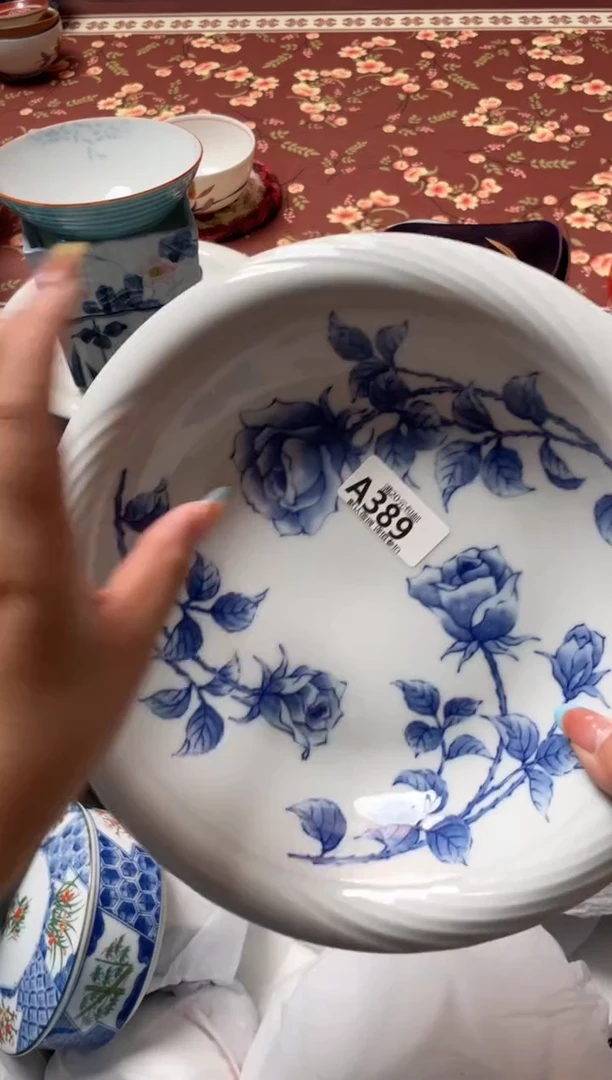 瓷片(***）瓷器瓷器A389