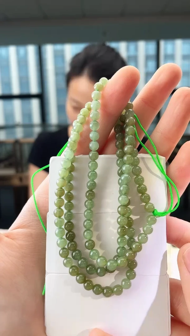 手串未镶嵌和田玉碧玉108手串