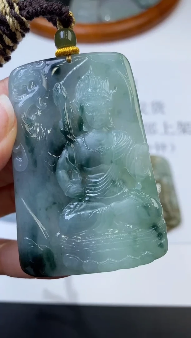 未镶嵌挂件翡翠305899     多人