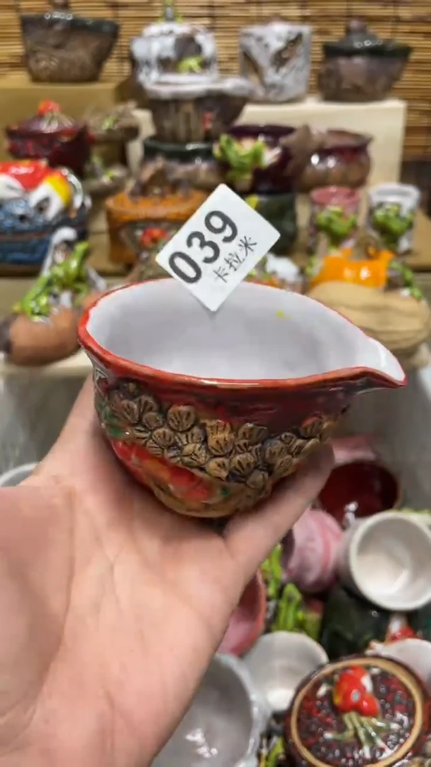 用****4039精美粗陶手工柴烧
