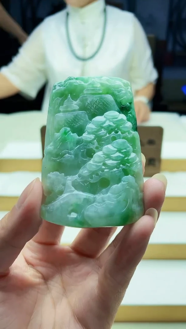 定制翡翠未镶嵌毛货08060363