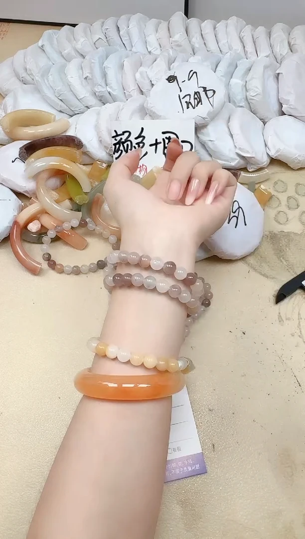 未镶嵌手镯石英质玉94/紫罗兰手串