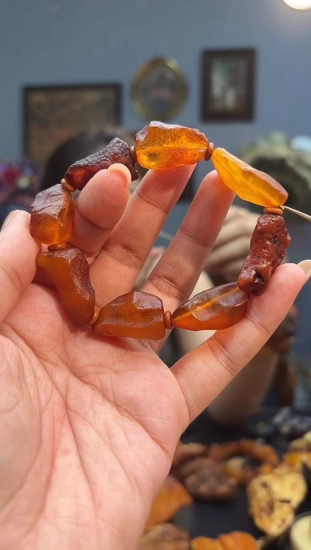 手串琥珀未镶嵌手串