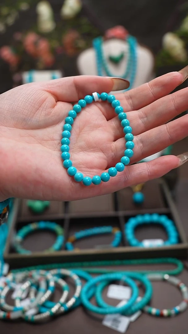 未镶嵌绿松石手串B****贝1