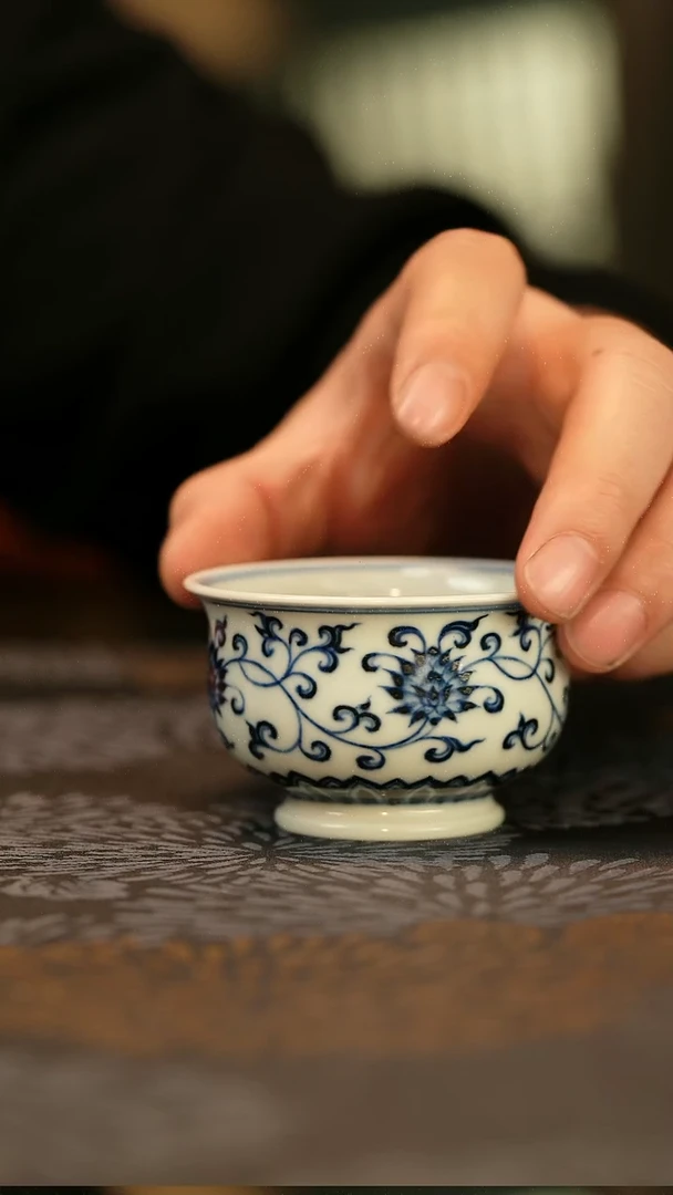 中式样品垂虹慕古缠枝莲小炉式