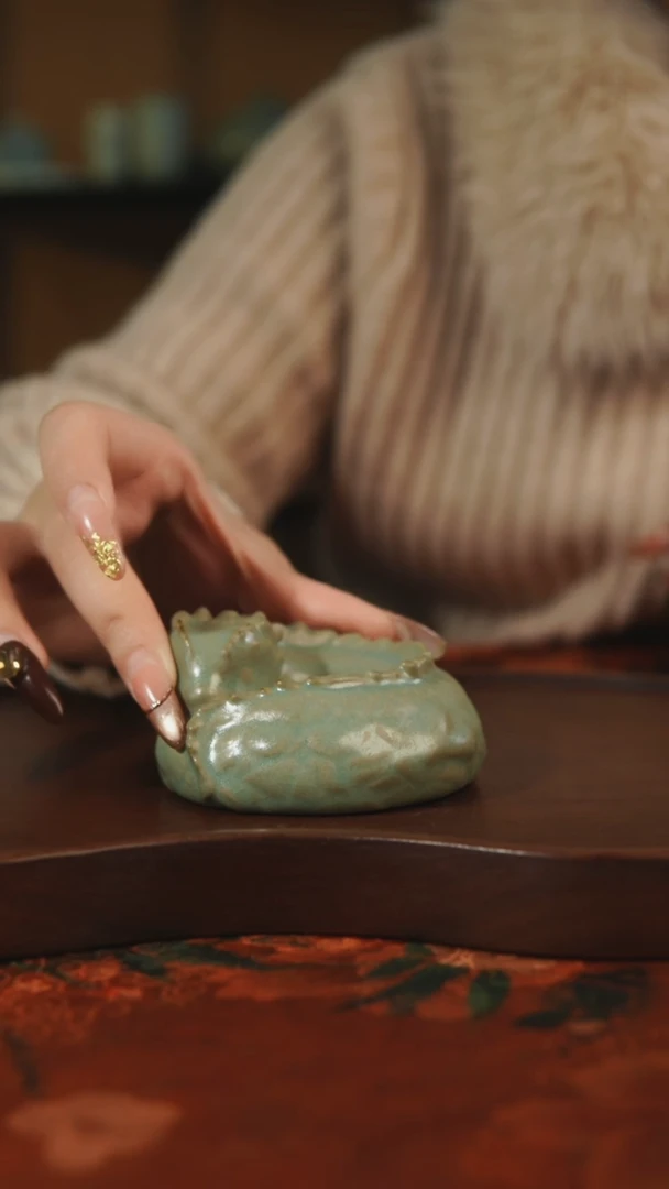 杯子瓷如***哥汝州原产地原矿仿古老釉q