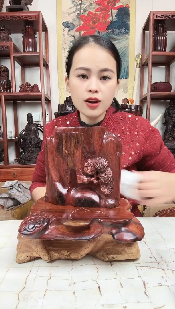 木简臻宝工艺随行底座