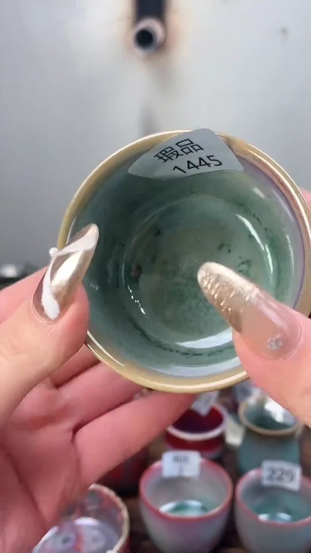 【闪购商品】摆件钧瓷手工茶器窑变