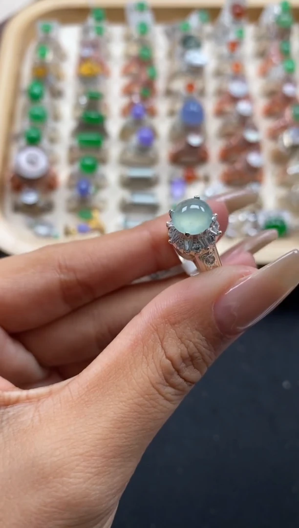 未镶嵌戒指翡翠缅甸天然a货翡翠