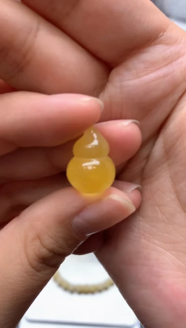 【闪购商品】琥珀珠宝奇石未镶嵌103琥珀蜜蜡花粉有纹小坑介意勿拍