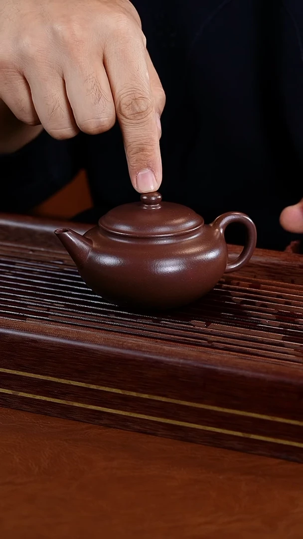 茶壶紫砂陆正荣紫泥水平壶
